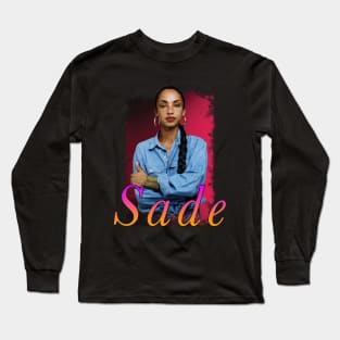 Sade - Retro Long Sleeve T-Shirt